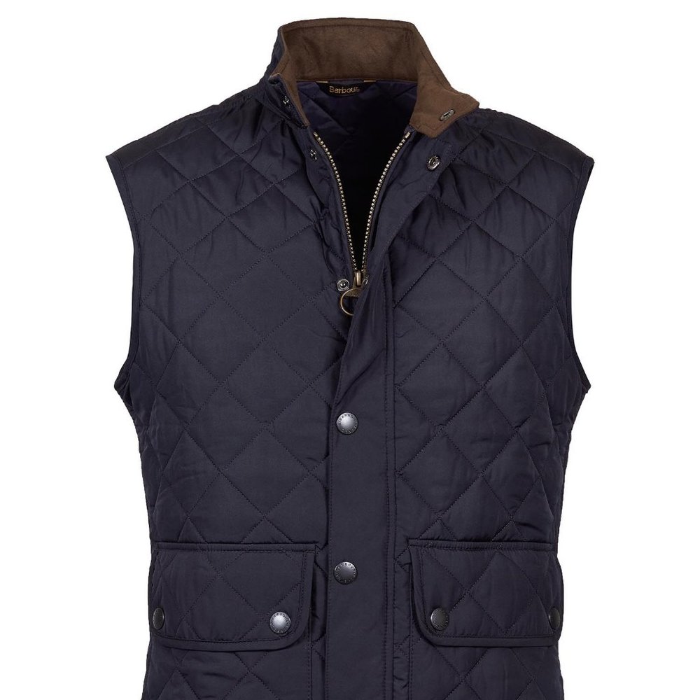 Mens Small Barbour Lowerdale Gilet Vest EUC